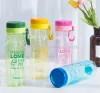 New space cup, adult straw cup, outdoor travel and mountaineering cup, snap-on graduated cup, plastic cup details Picture